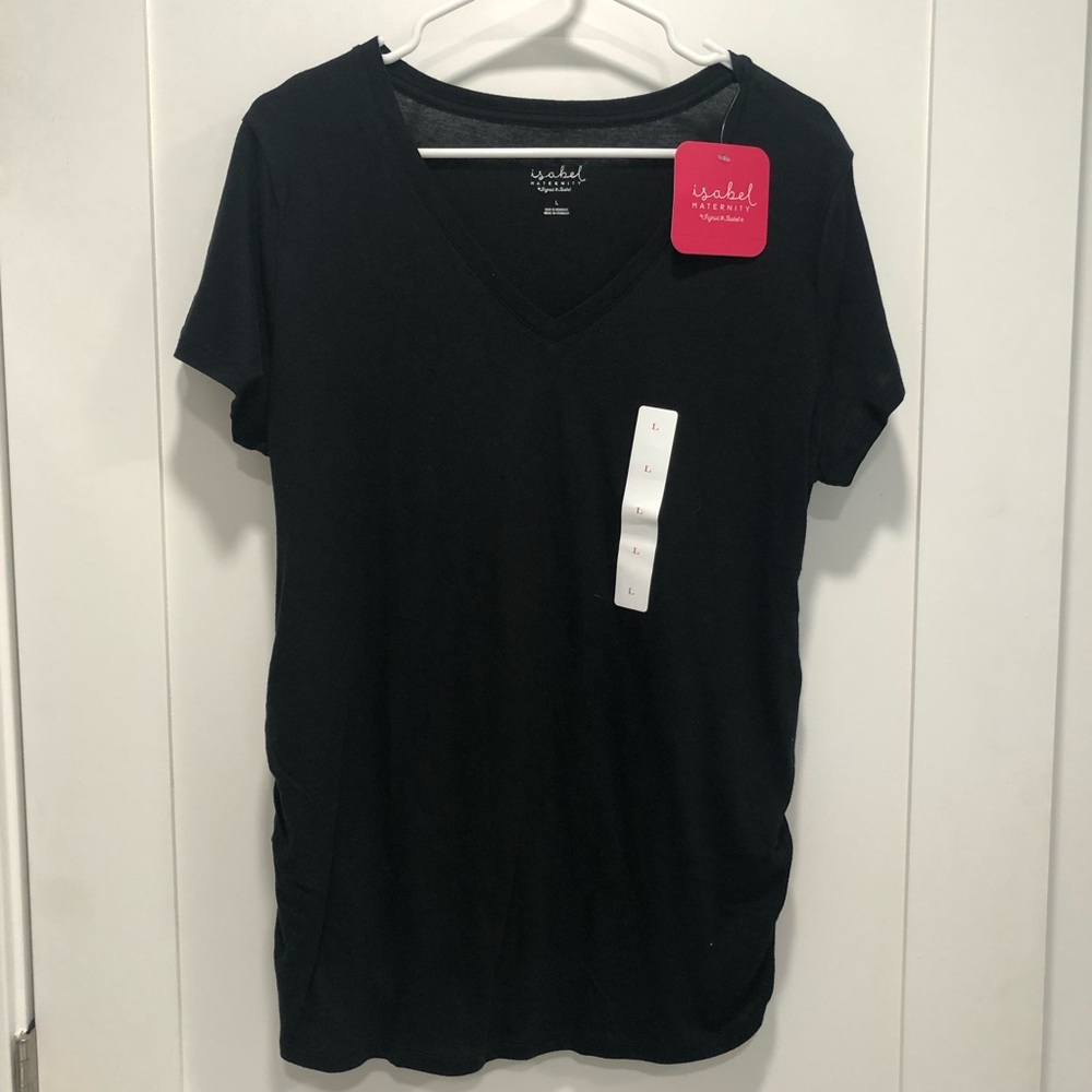 New with tags! Black maternity t-shirt.